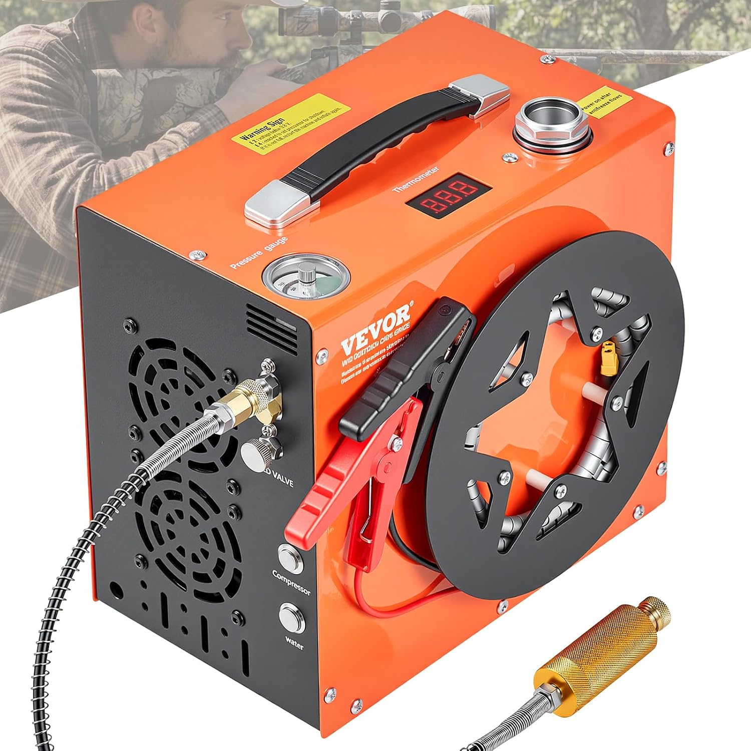VEVOR 4500 PSI Water + Fan Cooled, Auto-Stop